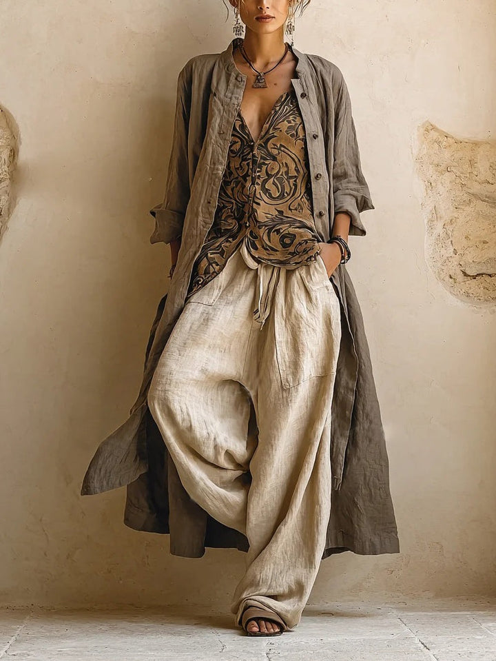 Astrid | Relaxed Three-Piece Layered Set