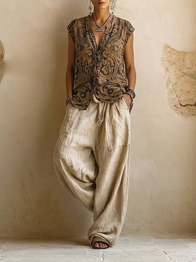 Astrid | Relaxed Three-Piece Layered Set