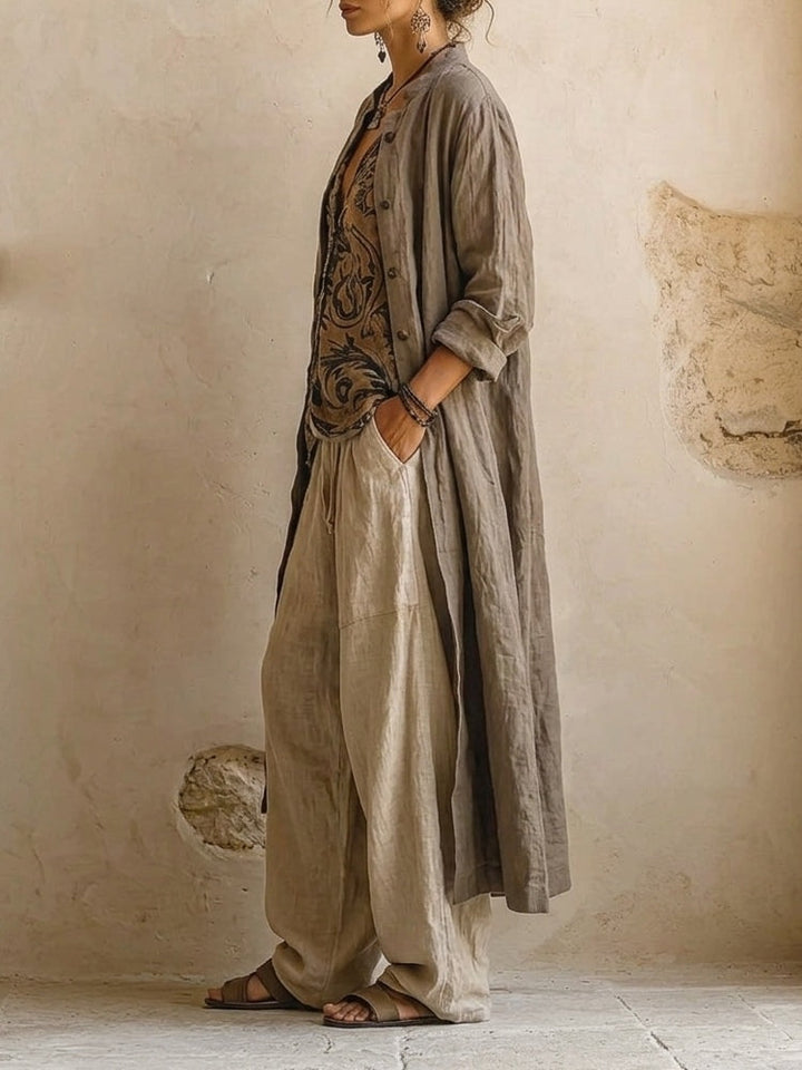 Astrid | Relaxed Three-Piece Layered Set