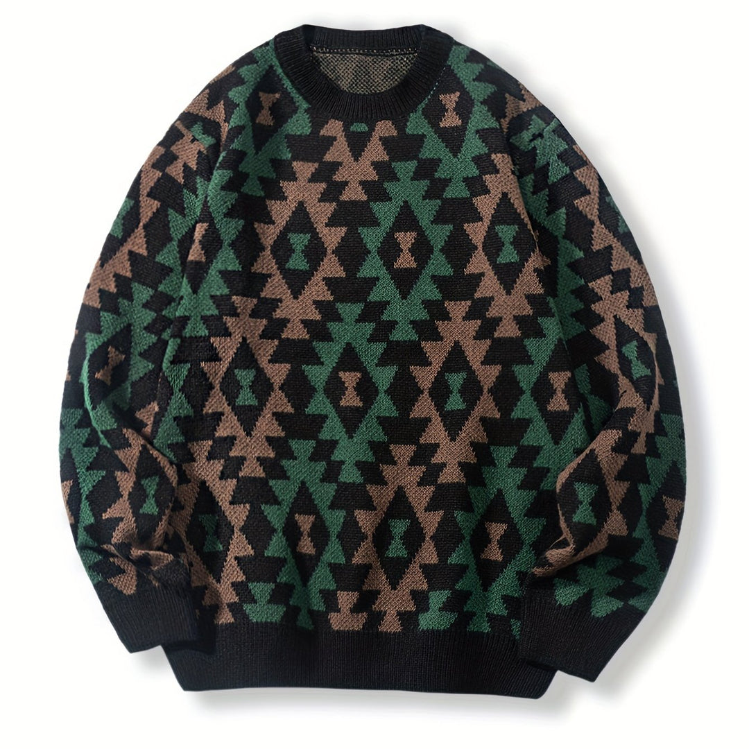 Rory | Heritage Patterned Jumper