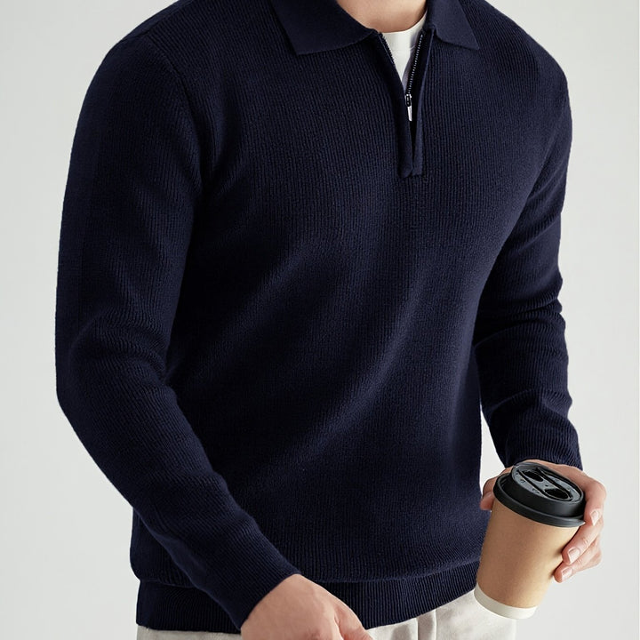 Douglas | Quarter-Zip Polo Jumper