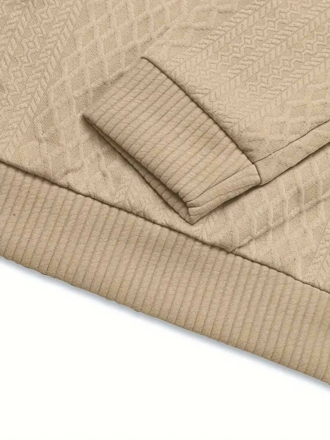 Rowland | Textured Stand-Collar Pullover