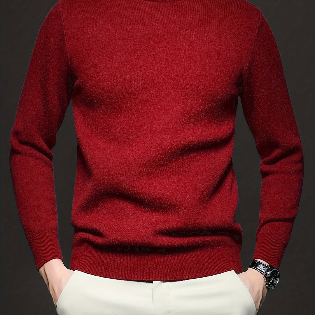 Tobias | Refined High-Neck Sweater