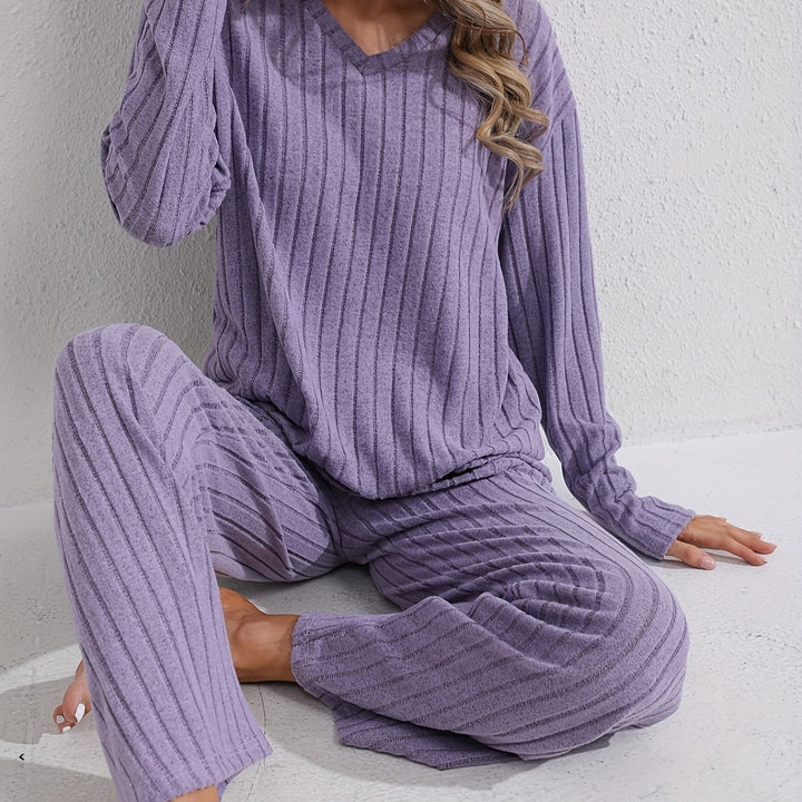 Naomi | Relaxed Ribbed Two-Piece Set