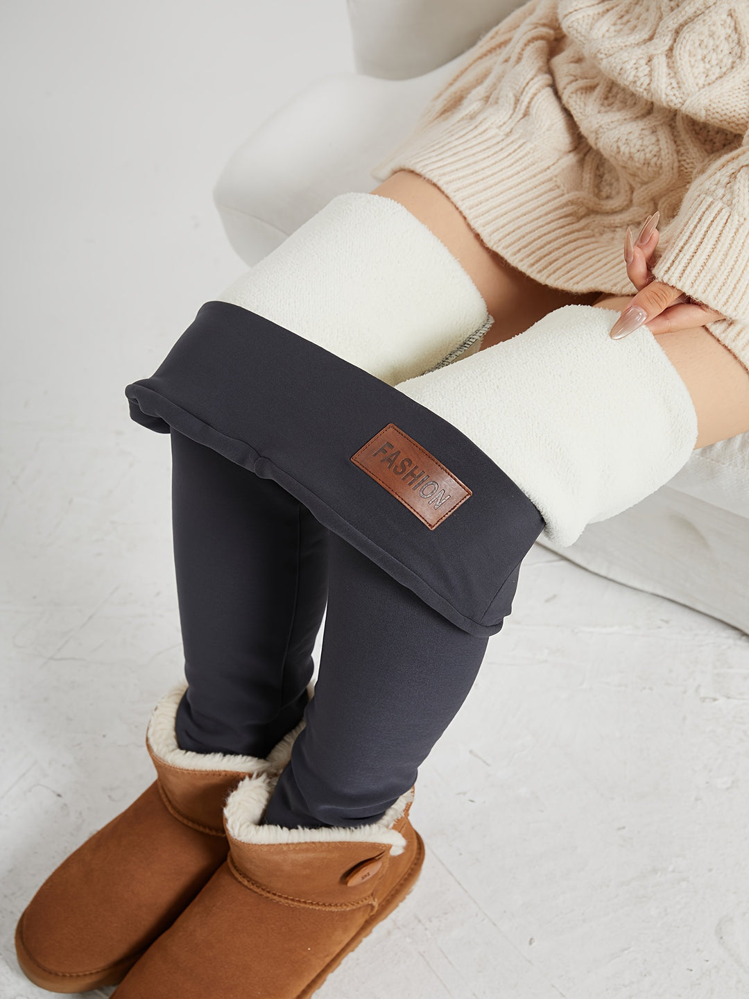 Flora | High-Waist Fleece-Lined Leggings