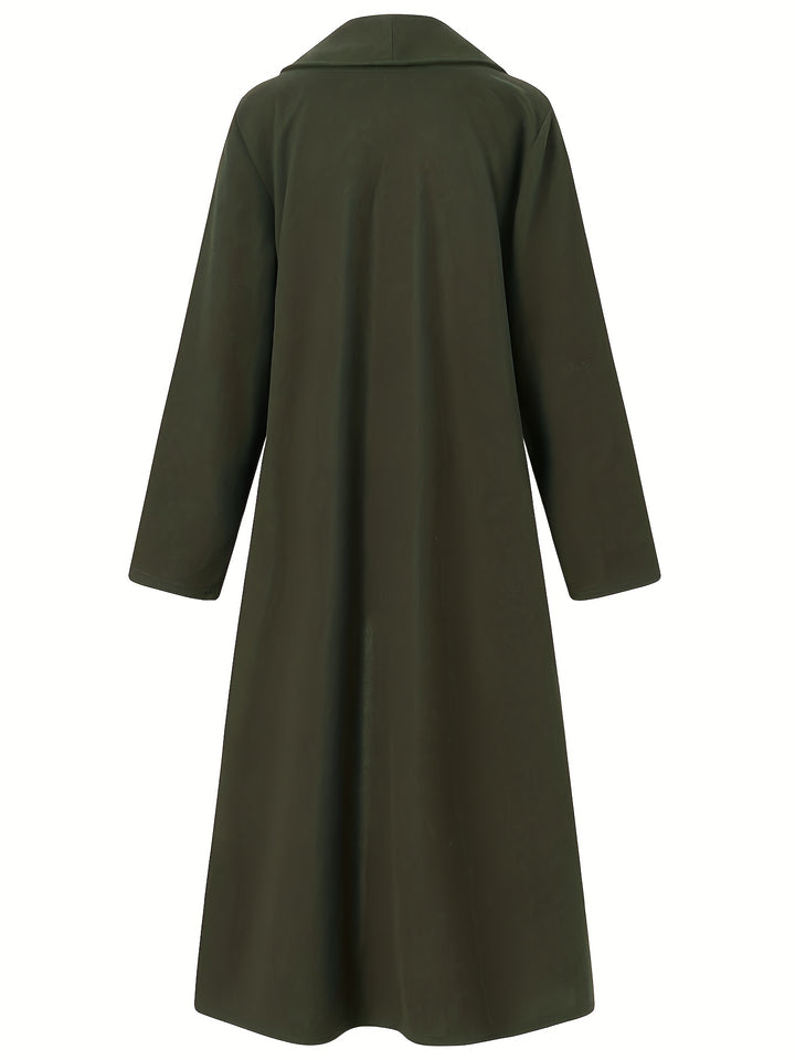 Gwendolyn | Draped Longline Coat