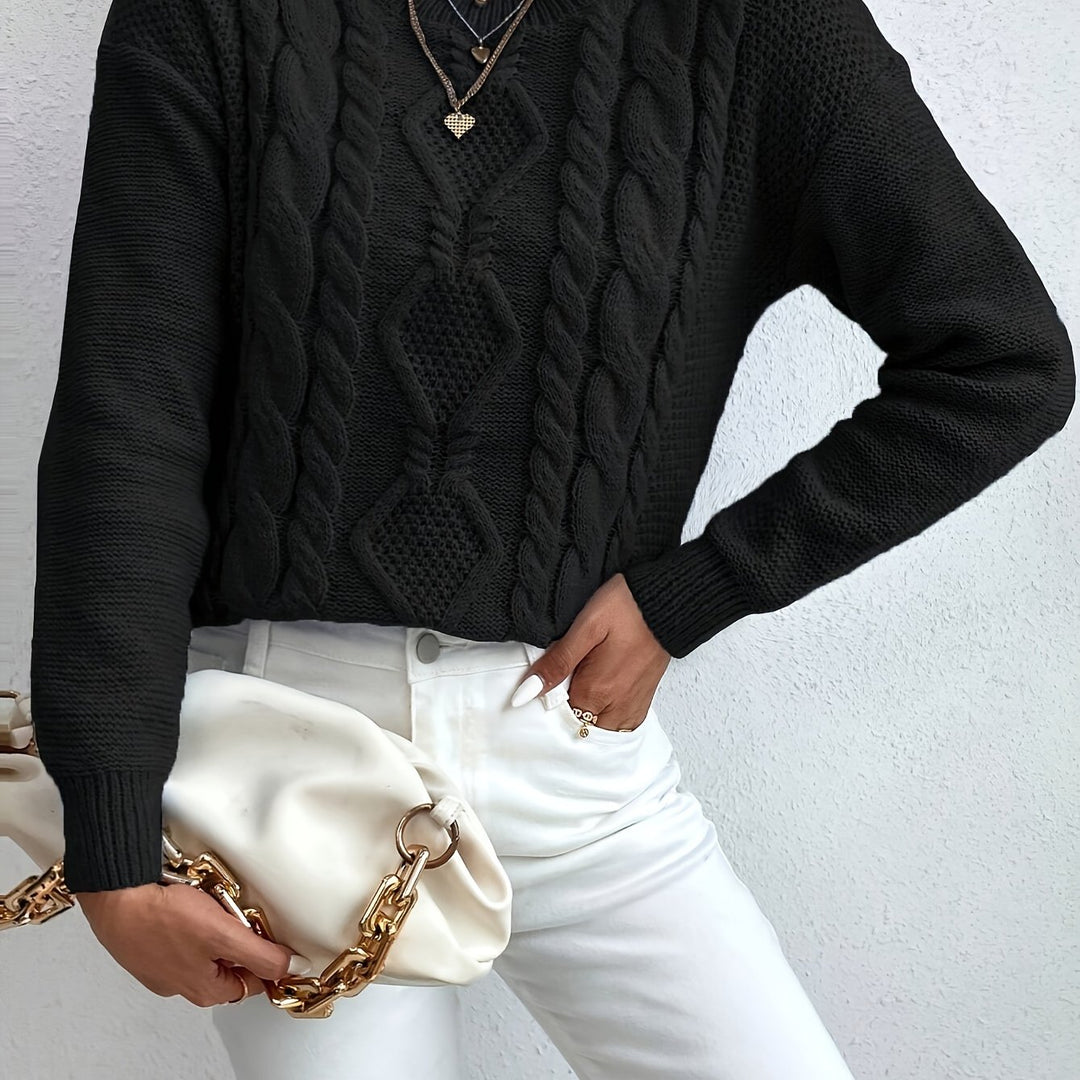 Gwendolyn | Chunky Cable-Knit Jumper