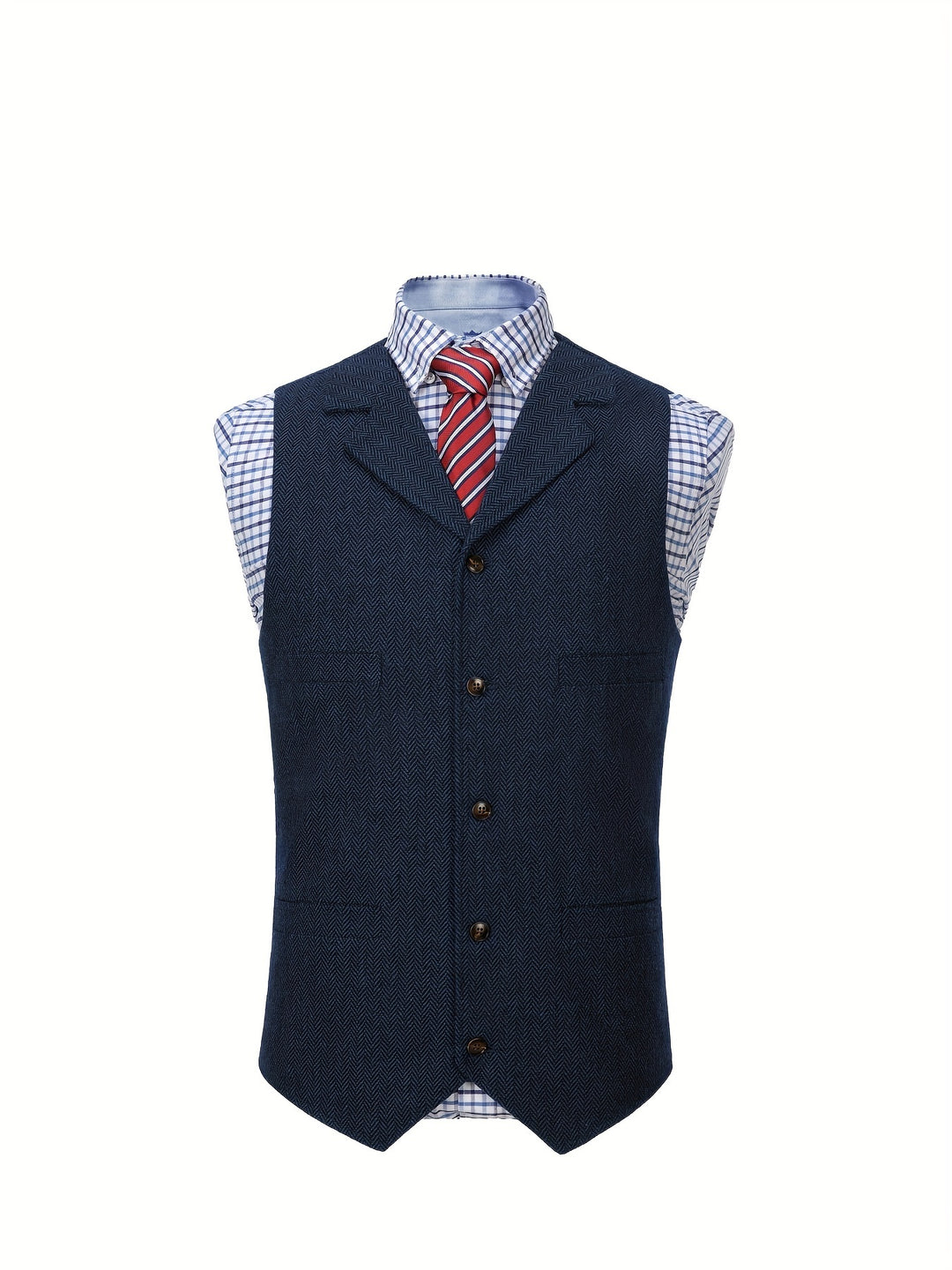 Rhodes | Heritage Herringbone Waistcoat
