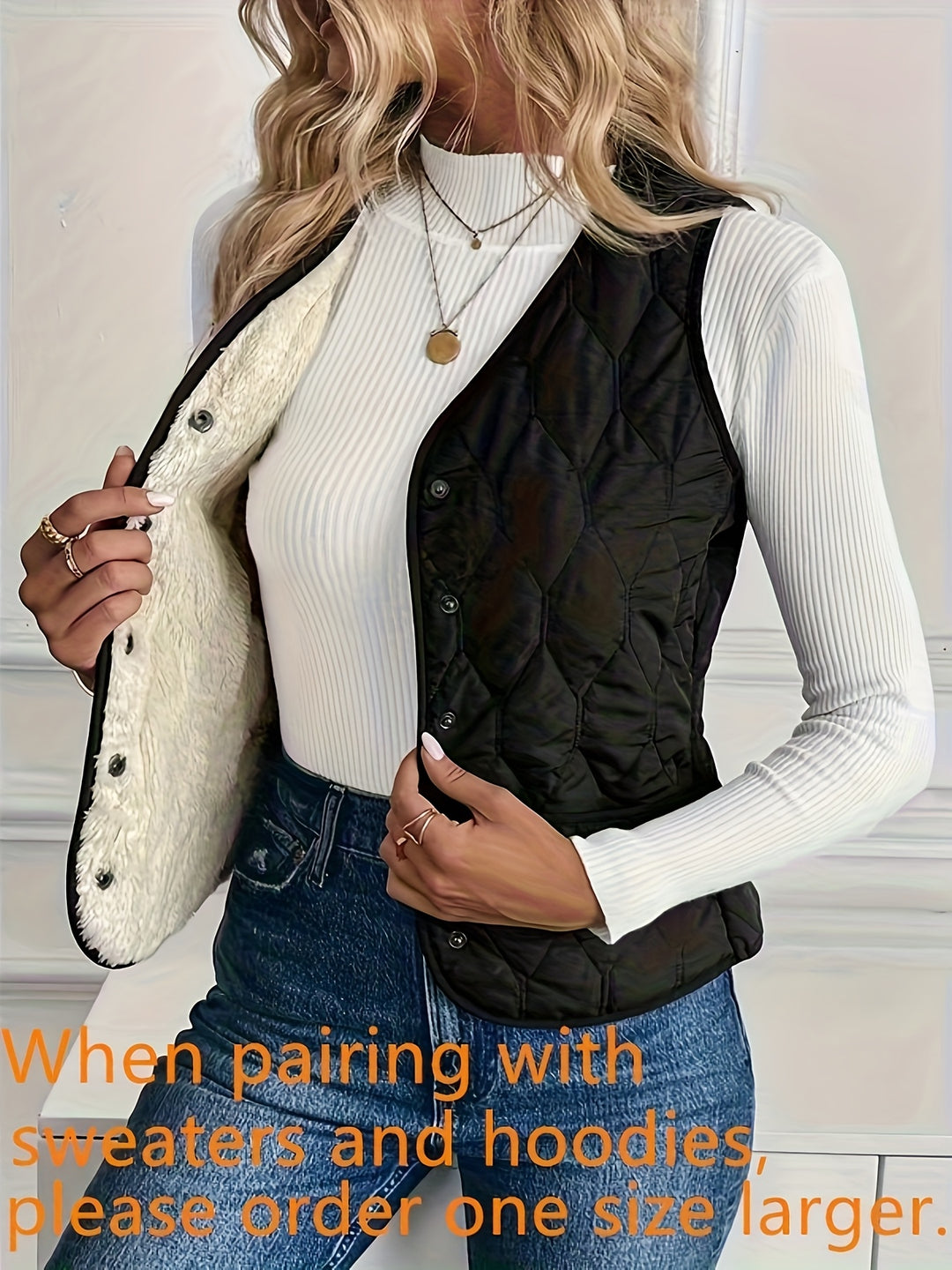 Constance | Reversible Quilted Gilet