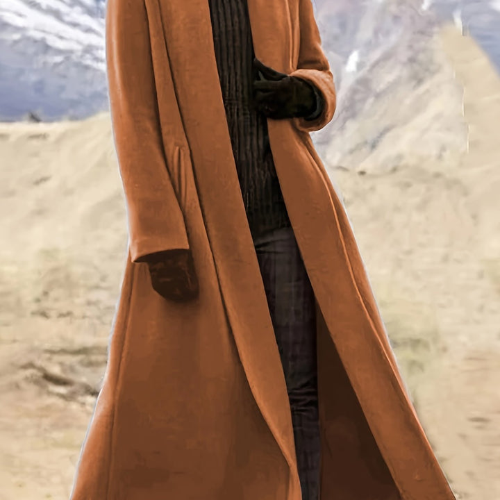 Gwendolyn | Draped Longline Coat