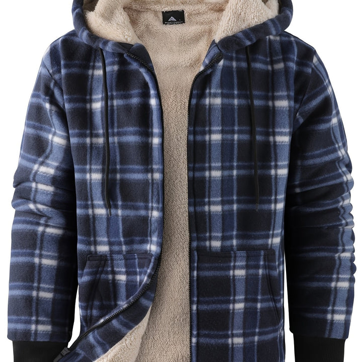 Colton | Hooded Sherpa-Lined Shirt Jacket