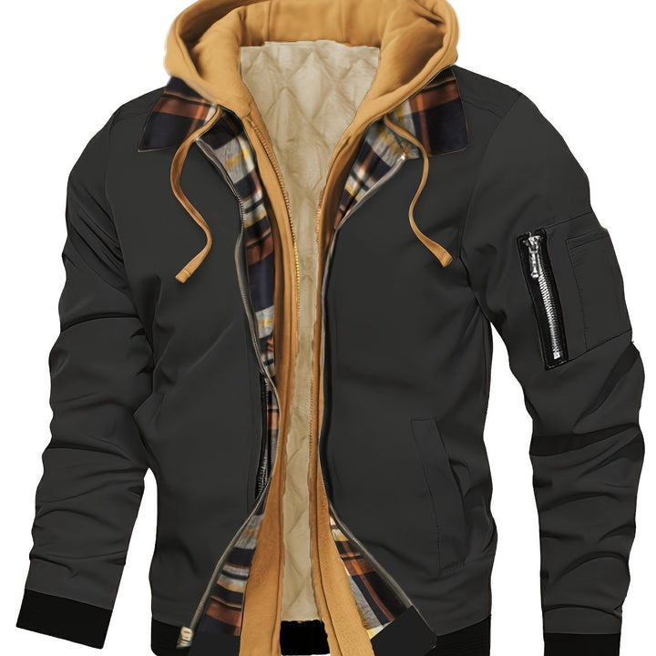 Brooks | Hooded Zip-Up Jacket