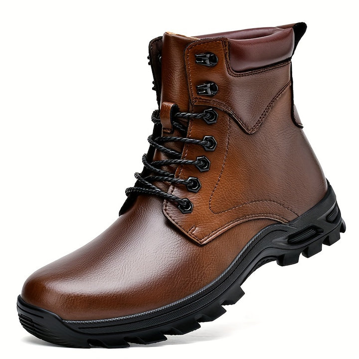 Whitaker | Rugged Lace-Up Ankle Boots