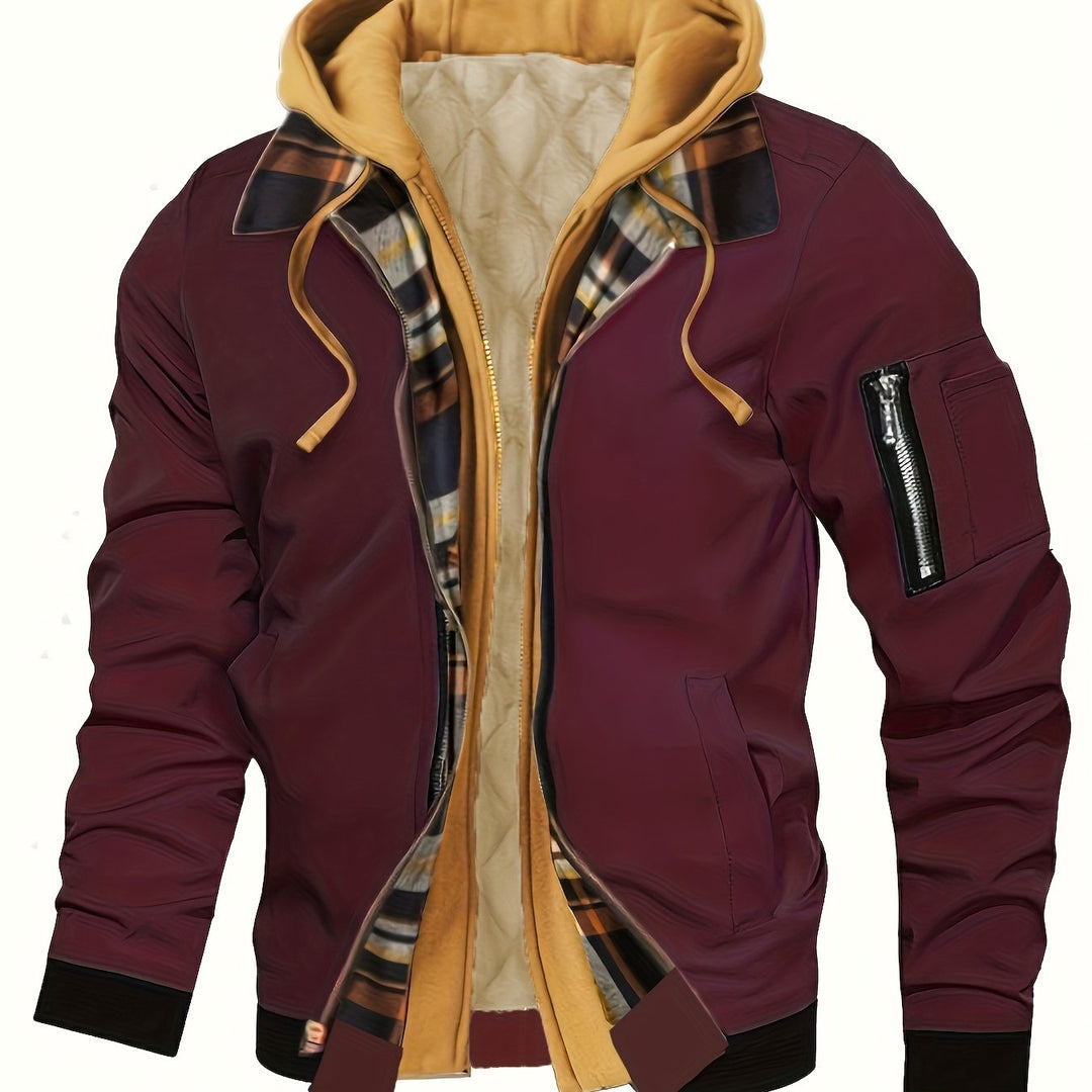 Brooks | Hooded Zip-Up Jacket