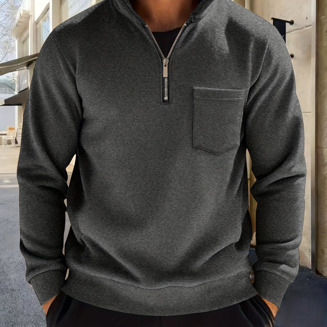 Oscar | Refined Half-Zip Pullover