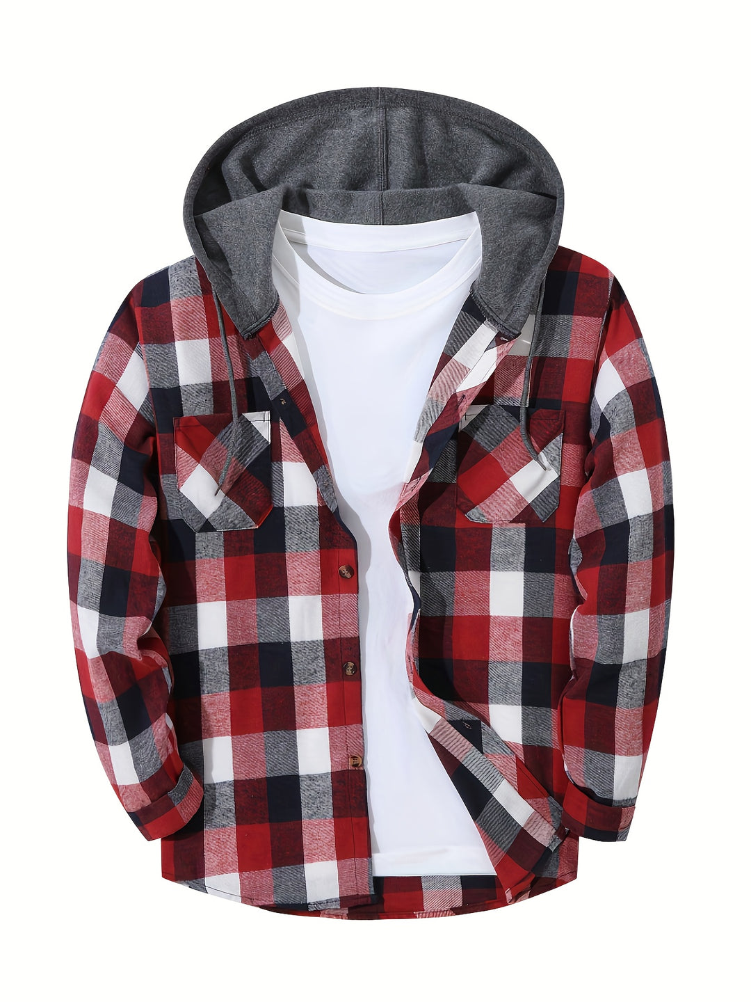 Byron | Rugged Hooded Shirt