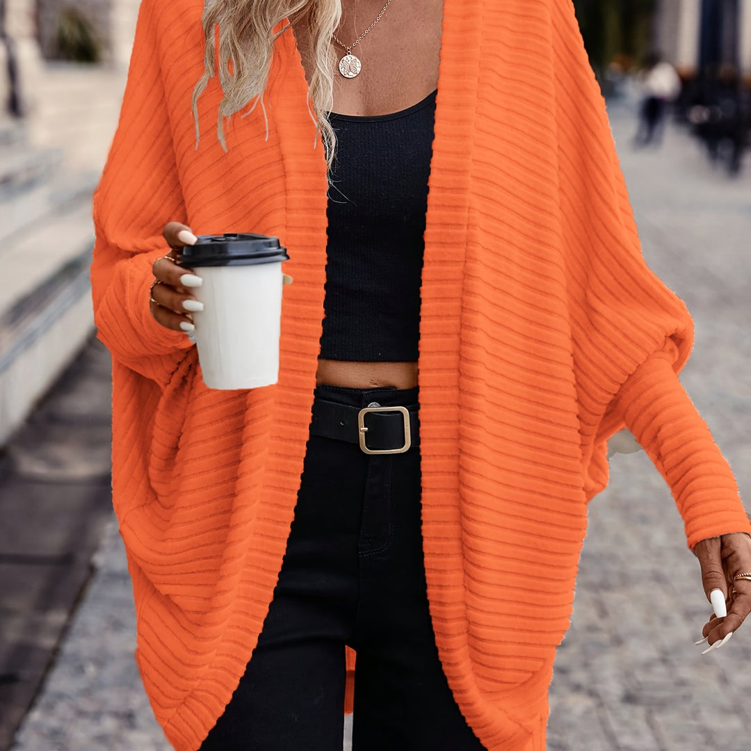 Maeve | Relaxed Open-Front Cardigan