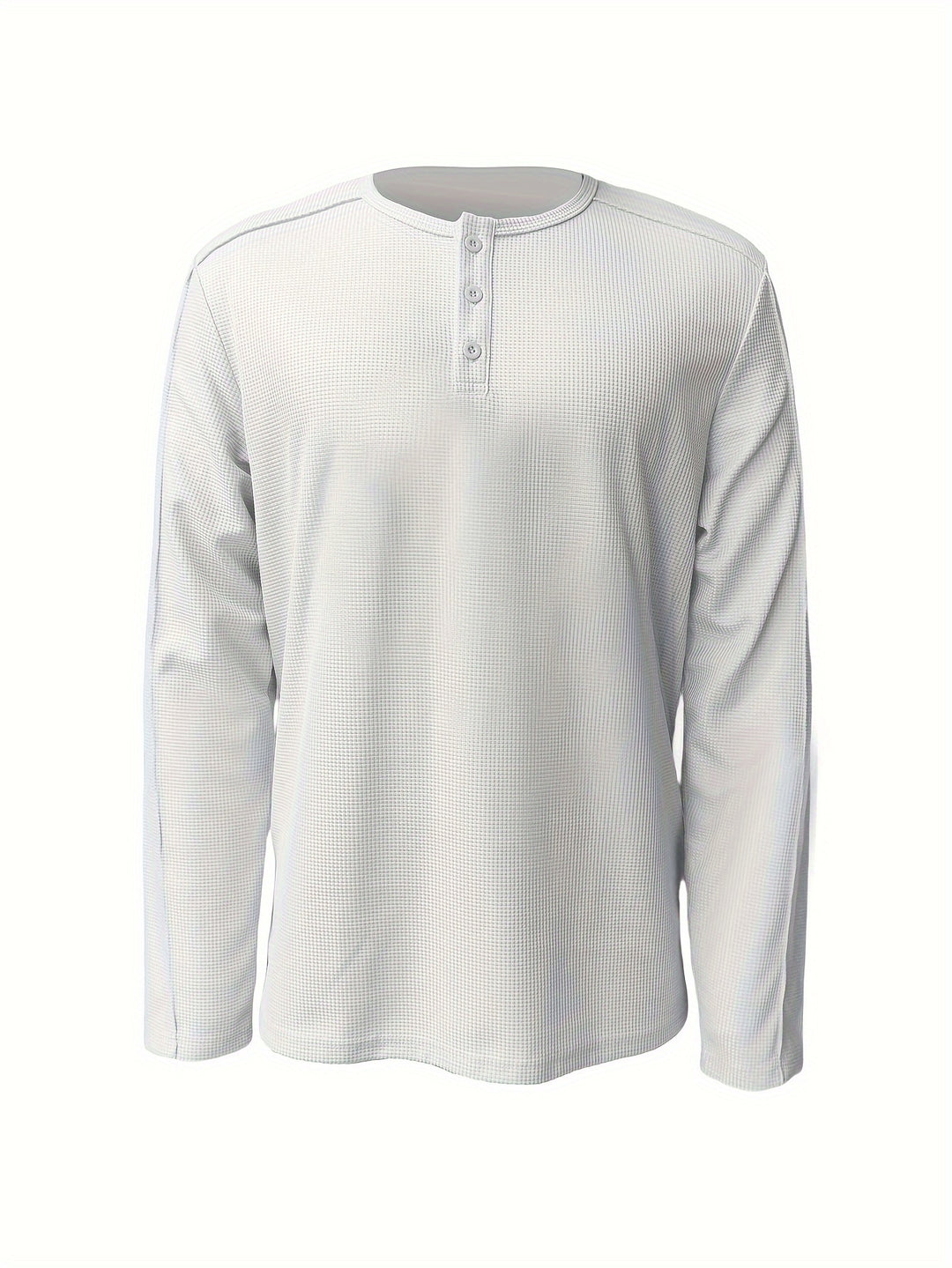 Lincoln | Textured Henley Shirt