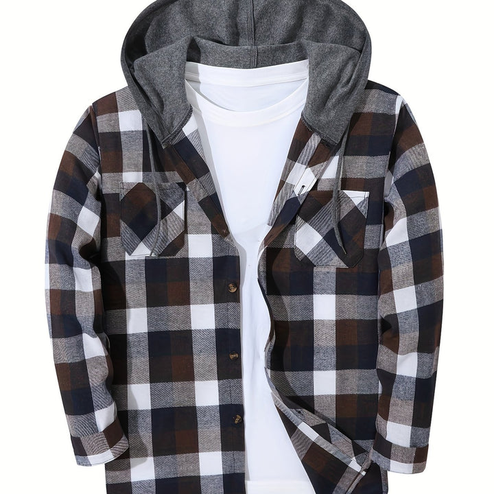 Byron | Rugged Hooded Shirt