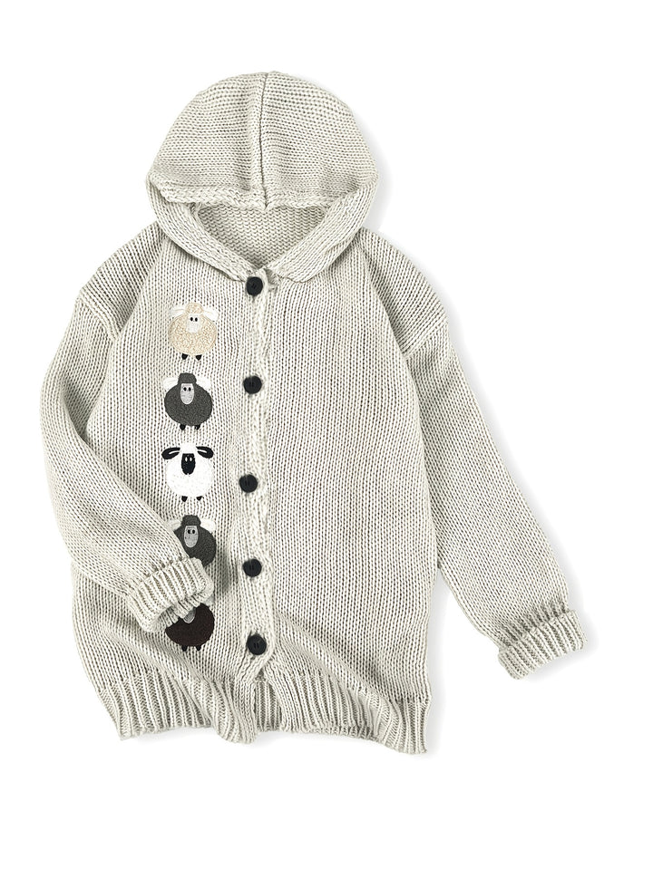 Faye | Cosy Hooded Cardigan