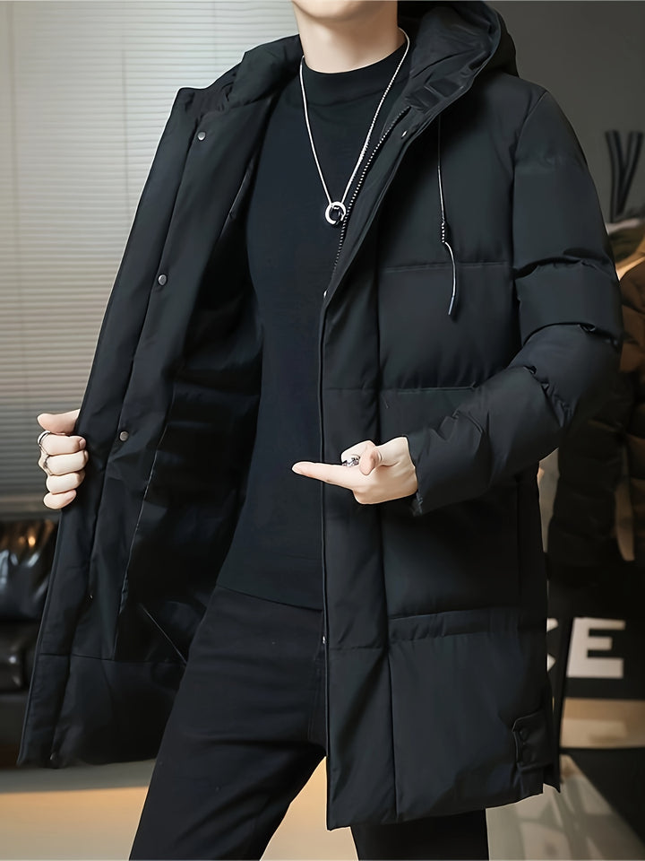 Marcus | Hooded Longline Padded Coat