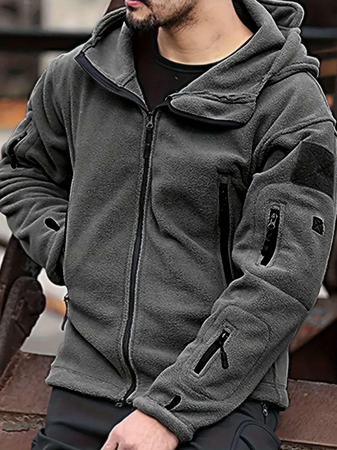 Ronan | Rugged Hooded Jacket