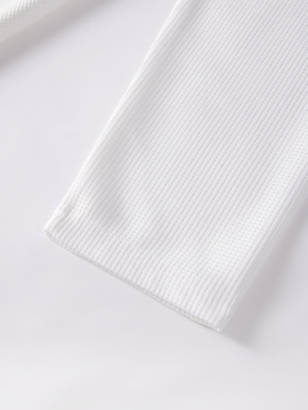 Frederick | Textured Waffle-Knit Long Sleeve Top