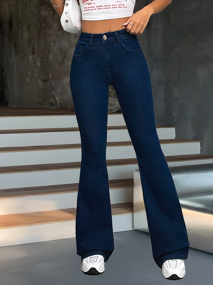 Beatrix | High-Waisted Flared Trousers