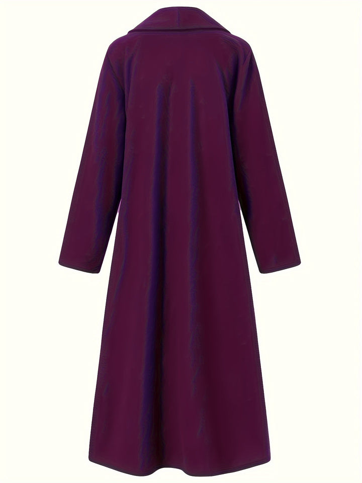 Gwendolyn | Draped Longline Coat
