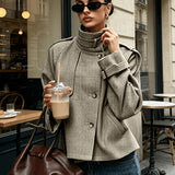 Bernadette | Refined Houndstooth Jacket