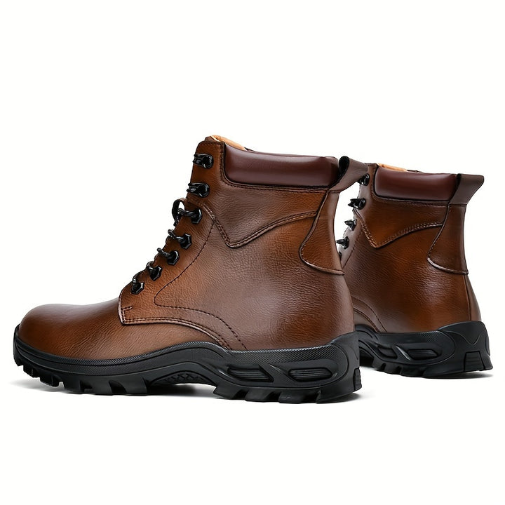 Whitaker | Rugged Lace-Up Ankle Boots