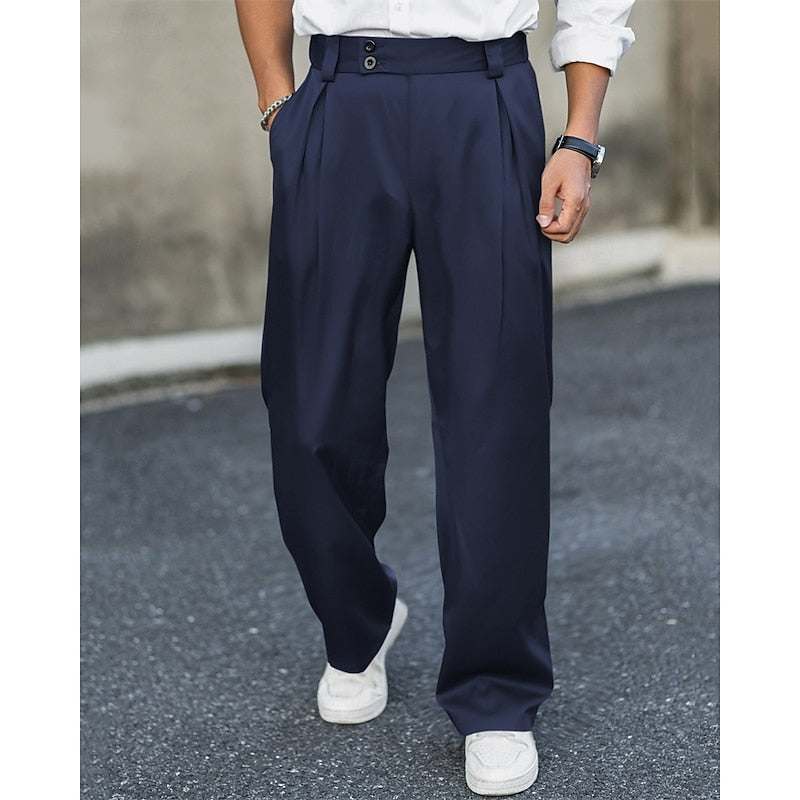 Alexander | Pleated Tailored Trousers