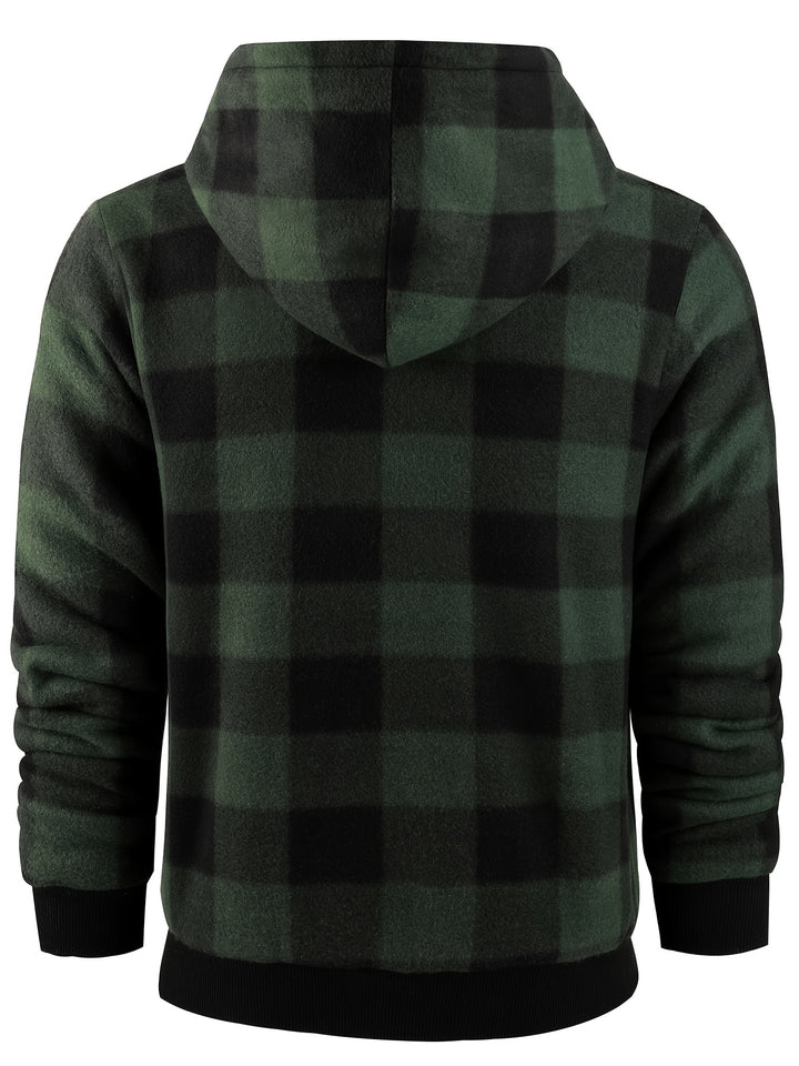 Colton | Hooded Sherpa-Lined Shirt Jacket