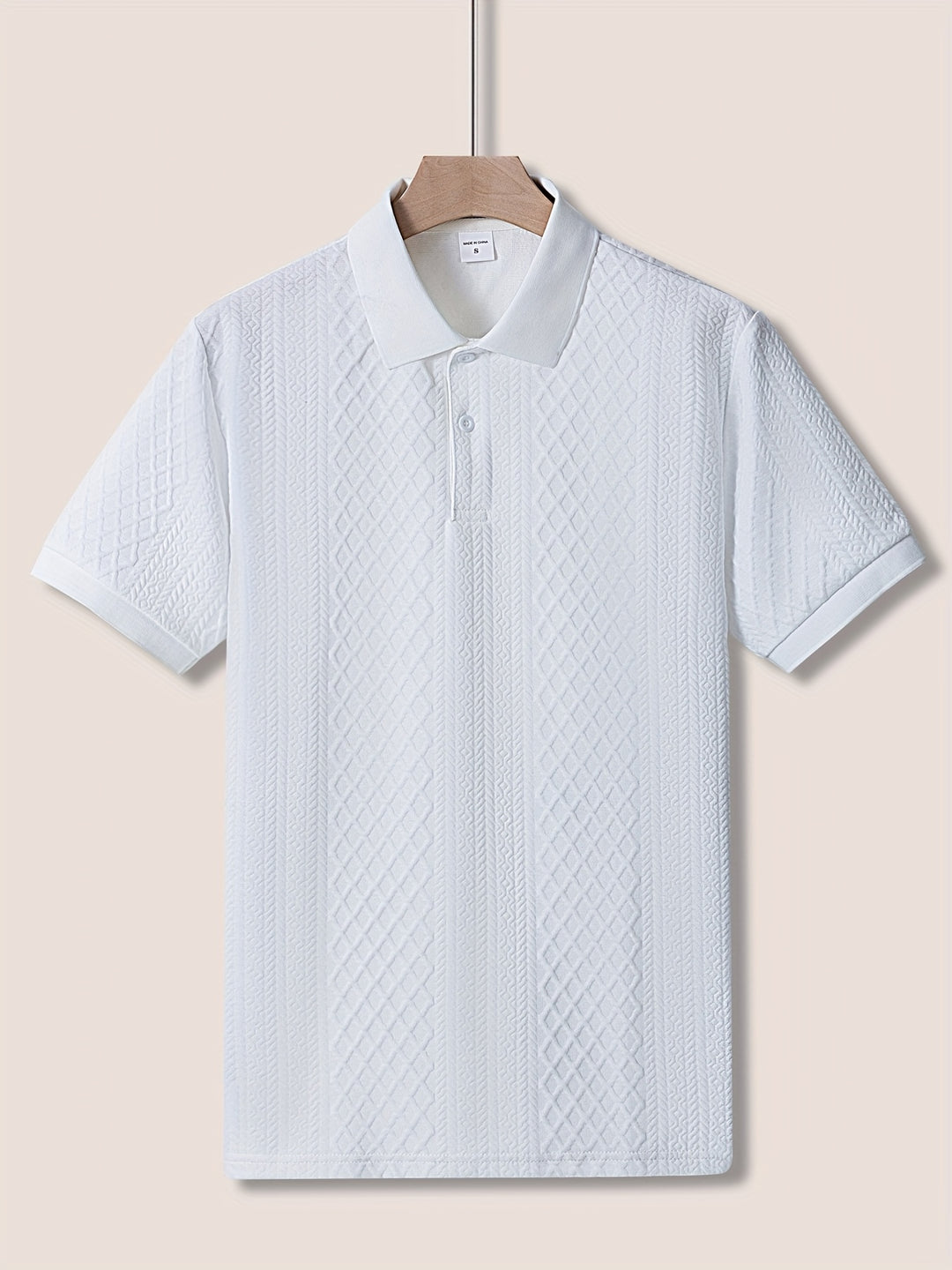 Harrington | Textured Business Polo Shirt