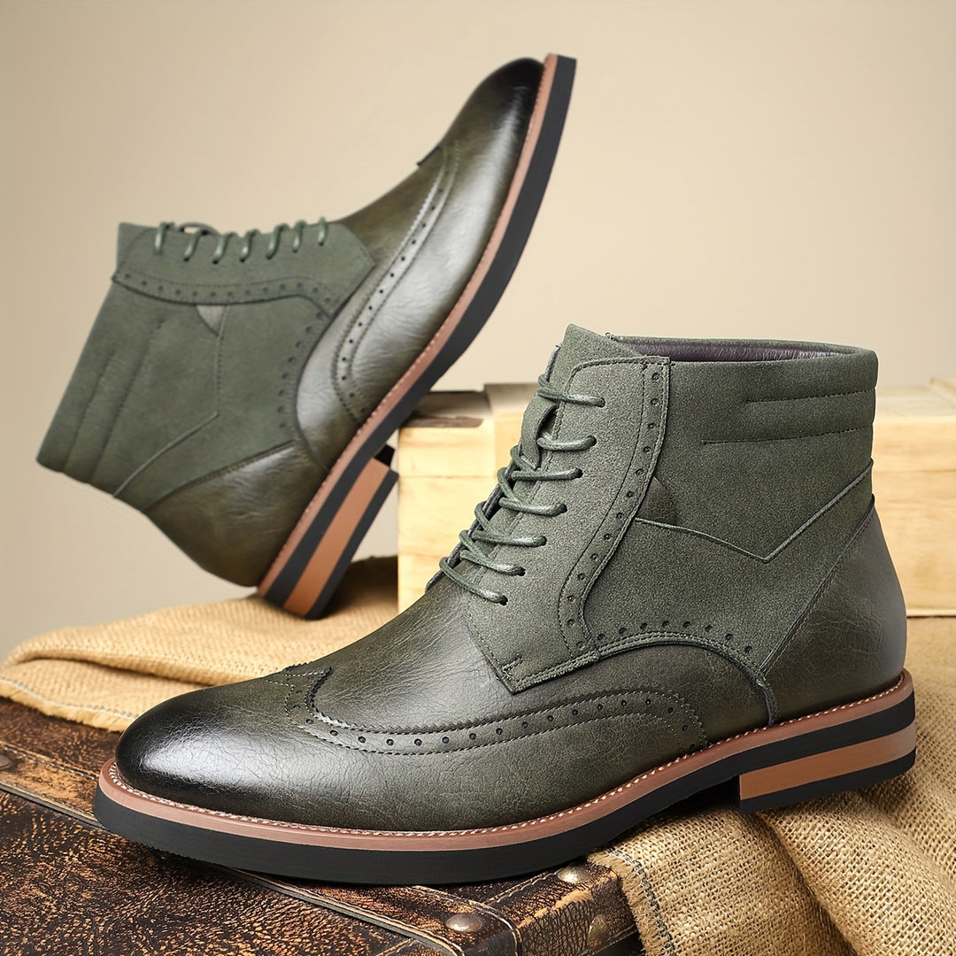 Raymond | Classic Brogue Ankle Boots