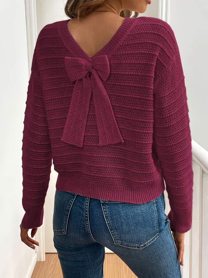 Marisol | Bow-Detail Knit Jumper