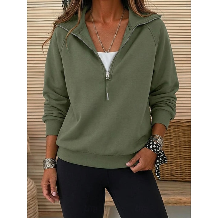 Anthea | Relaxed Quarter-Zip Pullover