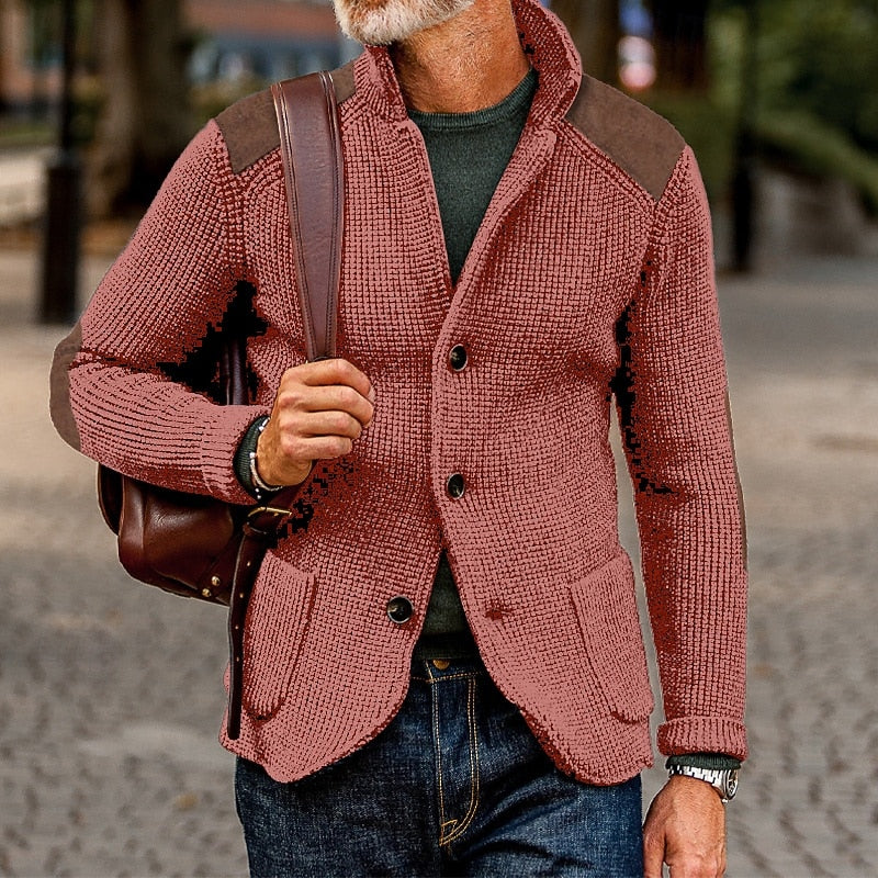 Baxter | Structured Stand-Collar Cardigan