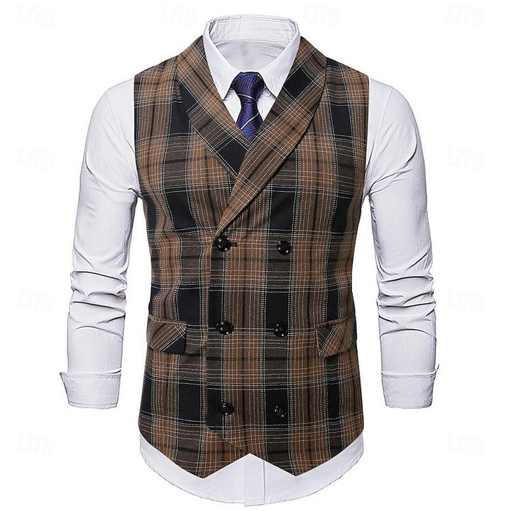 Damien | Refined Double-Breasted Waistcoat