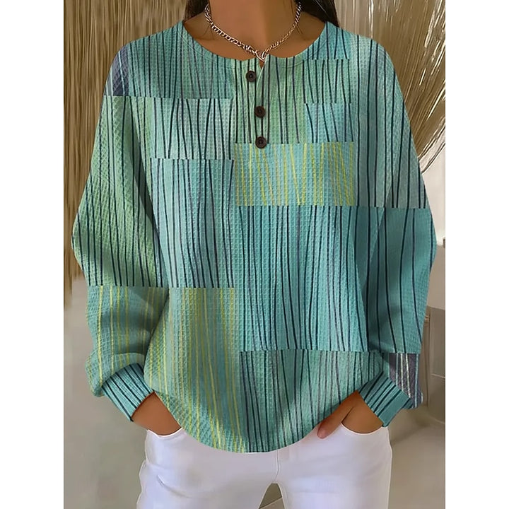 Petra | Artful Print Sweatshirt