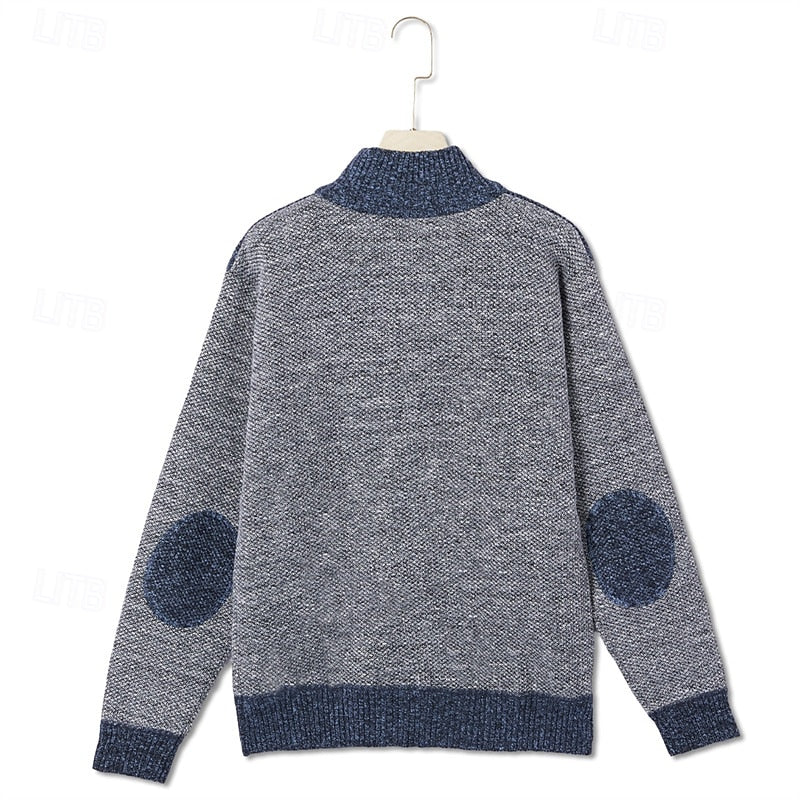 Bryson | Textured Zip Cardigan