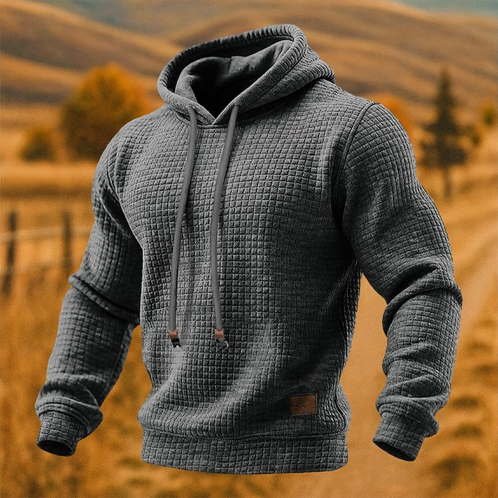 Desmond | Textured Pullover Hoodie