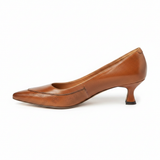 Amara | Pointed Kitten Heel Pumps