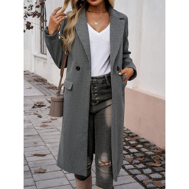 Frances | Tailored Longline Coat