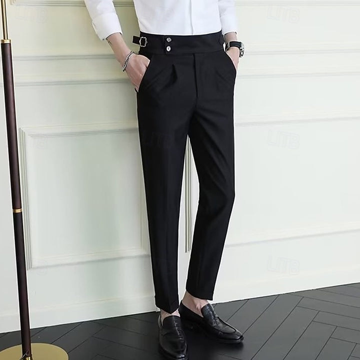 Tobias | Tailored Straight-Leg Trousers
