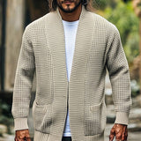 Callahan | Textured Open-Front Cardigan