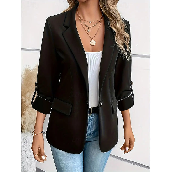Henrietta | Tailored Open-Front Blazer