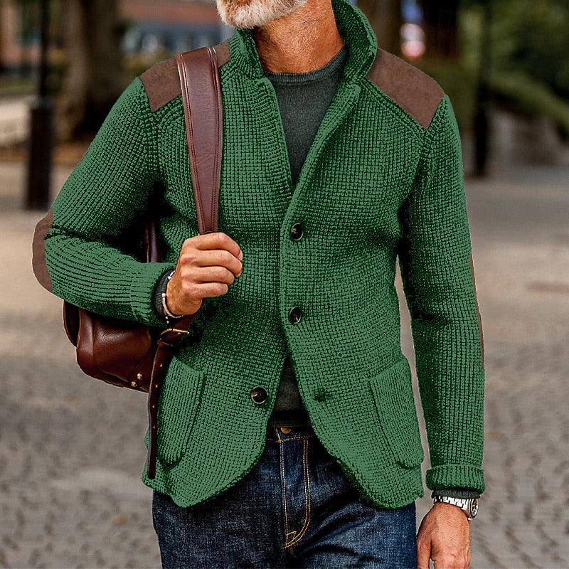 Baxter | Structured Stand-Collar Cardigan