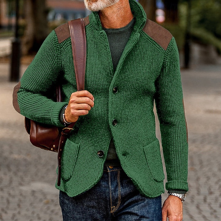 Baxter | Structured Stand-Collar Cardigan