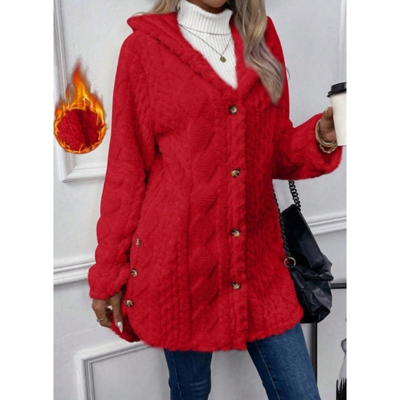 Cassia | Cosy Hooded Jacket